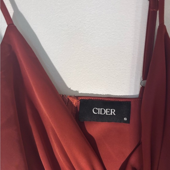 Cider Rust Spaghetti Strap Dress - Picture 3 of 3